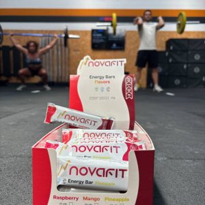 novafit expositor barritas piña frambuesa