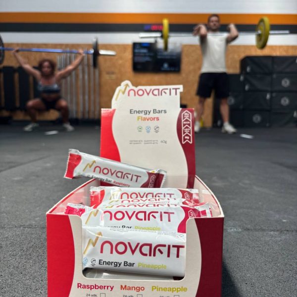 novafit expositor barritas piña frambuesa